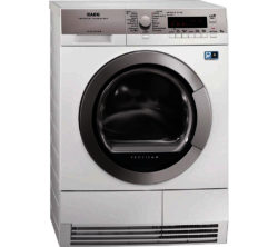 AEG  ProTex Plus T88595IS Heat Pump Condenser Tumble Dryer - White